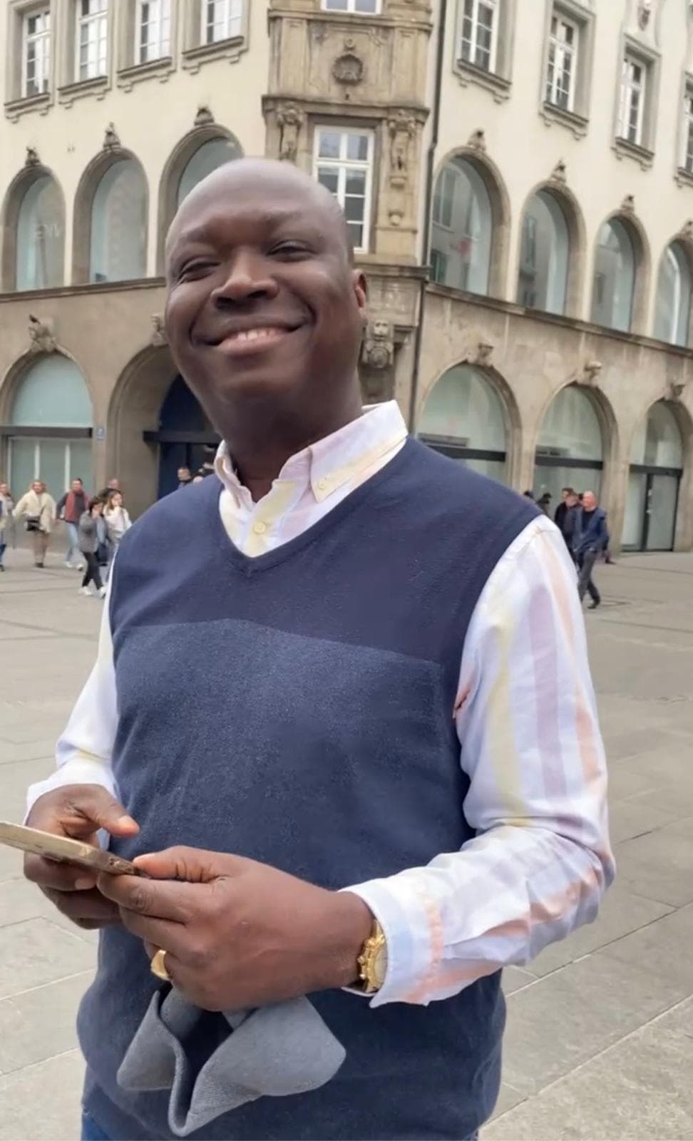 Anthony Odole in Amsterdam